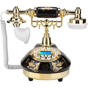 Retro Vintage Telefoon Thuis Vaste Telefoon Desktop Snoer Vaste Telefoon Keramische Oude Telefoon Voor Home Office Hotel Decoratioin