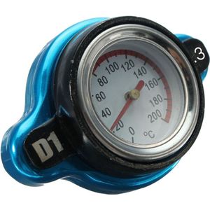 Nieuw-Universele Auto 1.3 Bar Thermostatische Radiator Cap Cover Water Temperatuurmeter