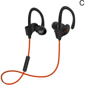 Cujmh 56S Sport In-Ear Draadloze Bluetooth Oortelefoon Stereo Oordopjes Headset Bass Koptelefoon Met Microfoon Voor Samsung Telefoon transpiratie