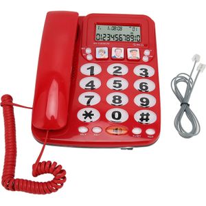 KX-2035CID Vaste Telefoon 2-Lijn Vaste Telefoon Met Speakerphone Speed Dial Telefoon Inkomende Met Caller Id Thuis Kantoor Vaste