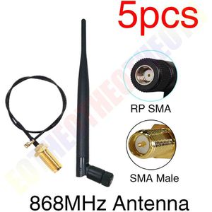 5Pc 868Mhz Antenne 915Mhz Antena Lorawan Lora 5dbi Sma Male Connector 868M 915M Mhz Antena gsm Directionele Waterdichte Antenas