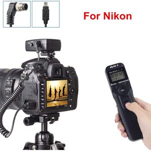 Viltrox JY-710 Draadloze Ontspanknop Afstandsbediening 2.4GHz Zender Ontvanger met Intervalometer voor Canon 5D R5 Nikon Z7 Z6 Z5 D6 DF DSLR Camera