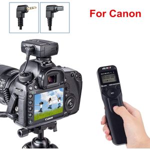 Viltrox JY-710 Draadloze Ontspanknop Afstandsbediening 2.4GHz Zender Ontvanger met Intervalometer voor Canon 5D R5 Nikon Z7 Z6 Z5 D6 DF DSLR Camera