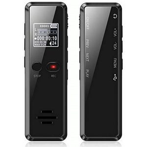 V90 Dictafoon Professionele Digitale Voice Recorder 32G 64G 128Gb Lange Tijd Voice Activated Flac Lossless Hifi Mini MP3 Speler