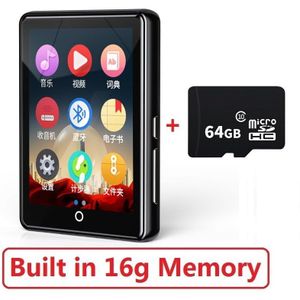 Ruizu M7 Metal Bluetooth 5.0 MP4 Speler Ingebouwde Luidspreker 2.8 Inch Scherm Met E-book Opname Radio Video stappenteller