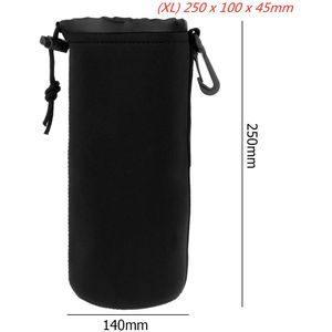 Alloet Camera Lens Bag Full Size Sml Xl Neopreen Waterdichte Soft Video Camera Lens Opslag Pouch Tassen Case dslr Lens Protector