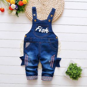 Diimuu 1-4T Kids Jeans Baby Rompertjes Lente Jongens Overalls Bebe Jumpsuit Peuter Broek Kids Kleding Kinderen kleding