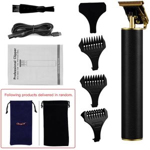 Ckeyin Mannen Elektrische Tondeuse Professionele Kapsel Machine Tondeuse Oplaadbare Baard Scheermes Snor Clipper Maaier
