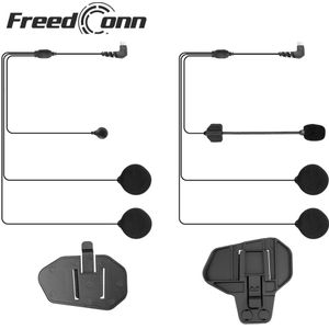 Freedconn 5 Pin Soft/Hard Kabel Hoofdtelefoon En Microfoon Voor R1/R1 Plus Met Clip