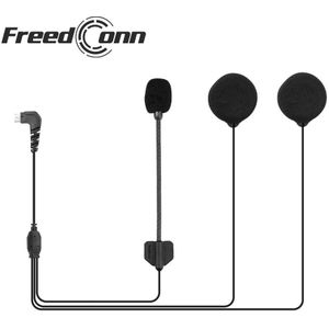 Freedconn 5 Pin Soft/Hard Kabel Hoofdtelefoon En Microfoon Voor R1/R1 Plus Met Clip