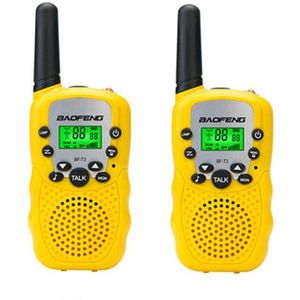 2 Stks/set Baofeng BF-T3 Uhf 462-467Mhz 22 Kanaals Draagbare Twee-weg 10 Oproep Tonen Radio Transceiver voor Kids Radio Walkie Talkie