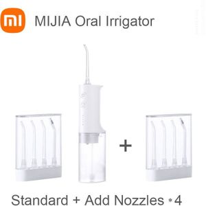 Xiaomi Mijia MEO701 Draagbare Monddouche Dental Tanden Whitening Water Flosser Bucal Tooth Cleaner Waterpulse 200Ml 1400/Min