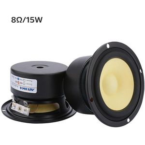 Aiyima 3 Inch Full Range Speaker Driver 4 8 Ohm 15W Geluid Muziek Luidspreker Units Diy Boekenplank Altavoz Amp home Theater 2Pcs