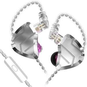 Cca C10 Pro Metal Oortelefoons Bedrade Headset Gaming Oordopjes Met Microfoon Bass Oordopjes Oortelefoon Opknoping Oor Ruisonderdrukkende