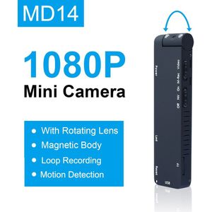 MD14 Mini Camera 1080P Micro Camcorder Hd Nachtzicht Antenne Sport Smart Dv Voice Mini Cam Recorder