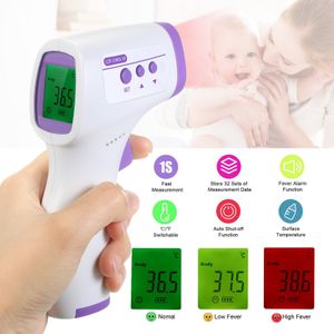 Digitale Thermometer Voorhoofd Oor Non-contact Body Termometro Infrarood Lcd Volwassen Lichaam Koorts Ir Kinderen Thermometer