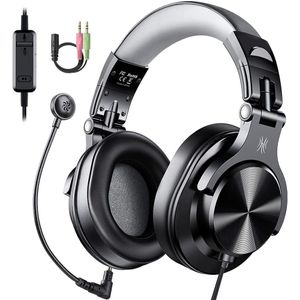 Oneodio Wired Gaming Headset Gamer Usb + 3.5Mm Over-Ear Gaming Hoofdtelefoon Met Afneembare Microfoon Voor Pc Computer PS4 Xbox