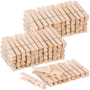 Wasknijpers hout 48 stuks kopen? | Droogmolens & wasrekken