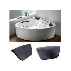 Luxe Spa Badkussen - Zachte Nek- En Rugsteun Met Antislip Zuignappen Voor Ultiem Comfort