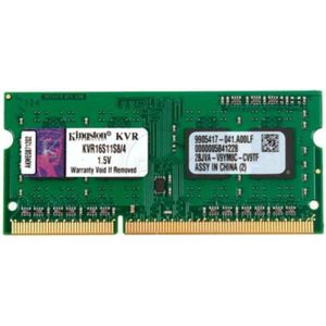 RAM geheugen Kingston IMEMD30096 KVR16S11S8/4 4 GB 1600 MHz DDR3-PC3-12800