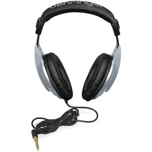 Behringer HPM1000 hoofdtelefoon/headset Hoofdtelefoons Bedraad Muziek Zwart, Zilver