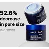 Medicube - Zero Pore One Day Cream - Panthenol - BHA - Niacinamide - 50ml