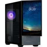 ZALMAN - Z10 DS - PC Behuizing - Zwart - Met 15,6 Inch Display