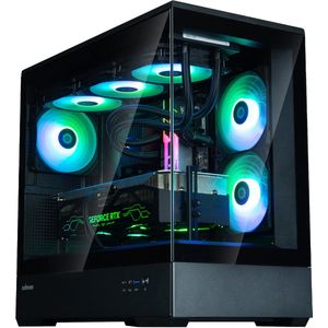 Zalman - P30 V2 - Micro-ATX Behuizing - Zwart - Tempered Glass