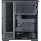 Zalman - P40 Prism - PC-behuizing - Zwart - Staal en Glas