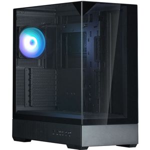 Zalman - P40 Prism - PC-behuizing - Zwart - Staal en Glas