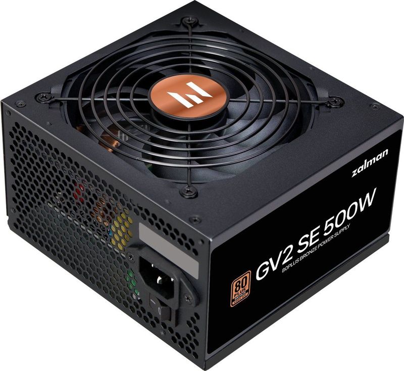 Zalman - ZM500-GV2SE - Voeding - 500W - 80+ Bronze - ATX 12V v2.52