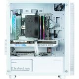 Zalman - T4 Plus - Mini Tower Behuizing - Wit - Doorzichtig Zijpaneel