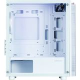 Zalman - T4 Plus - Mini Tower Behuizing - Wit - Doorzichtig Zijpaneel