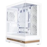 Zalman - P40 NAMU - PC-behuizing - Wit - Midi Tower - RGB Verlichting