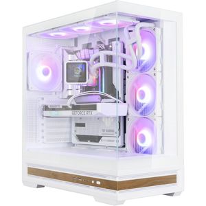 Zalman - P40 NAMU - PC-behuizing - Wit - Midi Tower - RGB Verlichting