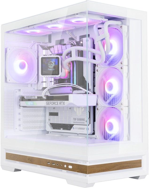 Zalman - P40 NAMU - PC-behuizing - Wit - Midi Tower - RGB Verlichting