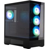 Zalman P40 DS - PC Behuizing - Panoramisch Uitzicht - Gehard Glas