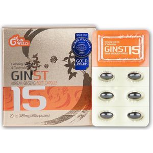 Ilhwa Ginst15 Korean ginseng soft capsules 60 capsules