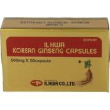 Ilhwa Korean ginseng capsule 50 capsules