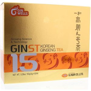 ILHWA GINST15 Korean Ginseng Thee - 50 zakjes