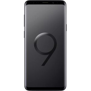 Samsung Galaxy S9+ EU (64 GB, Middernachtelijk zwart, 6.20", Hybride dubbele SIM, 4G), Smartphone, Zwart