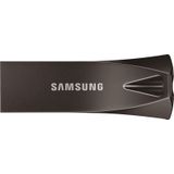 Samsung BAR Plus - USB stick - USB 3.1 - USB A - 256 GB - Titaan grijs