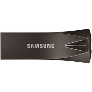Samsung BAR Plus - USB stick - USB 3.1 - USB A - 64 GB - Titaan grijs