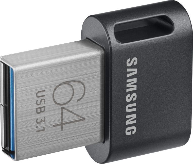 Samsung FIT Plus - USB Stick - USB 3.1 - 64 GB - Zwart