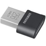 Samsung MUF-256AB USB Flash Drive - 256 GB - Grijs, Zilver - USB Type-A 3.2 Gen 1