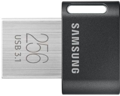 Samsung MUF-256AB USB Flash Drive - 256 GB - Grijs, Zilver - USB Type-A 3.2 Gen 1