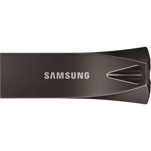 Samsung BAR Plus MUF-256BE4 - USB-flashstation - 256 GB - USB 3.1 Gen 1 - titaniumgrijs