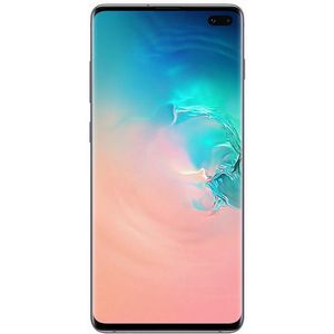 Samsung Galaxy S10+ Dual SIM, 128 GB intern geheugen, 8 GB RAM, prism white, [standaard] Andere Europese versie