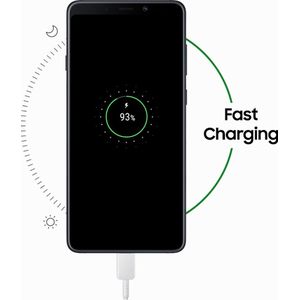 Samsung - Galaxy A9 (2018) - Smartphone - Zwart - 64GB Opslag