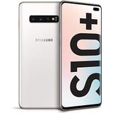 Samsung Galaxy S10+ Smartphone (16,3 cm (6,4 inch) 512 GB intern geheugen, 8 GB RAM, Ceramic White) - [Standaard] Duitse versie